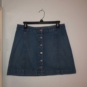H&M denim skirt